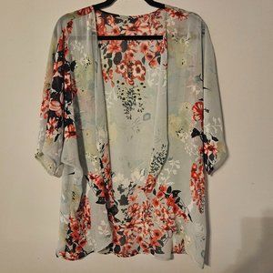 Floral cardigan